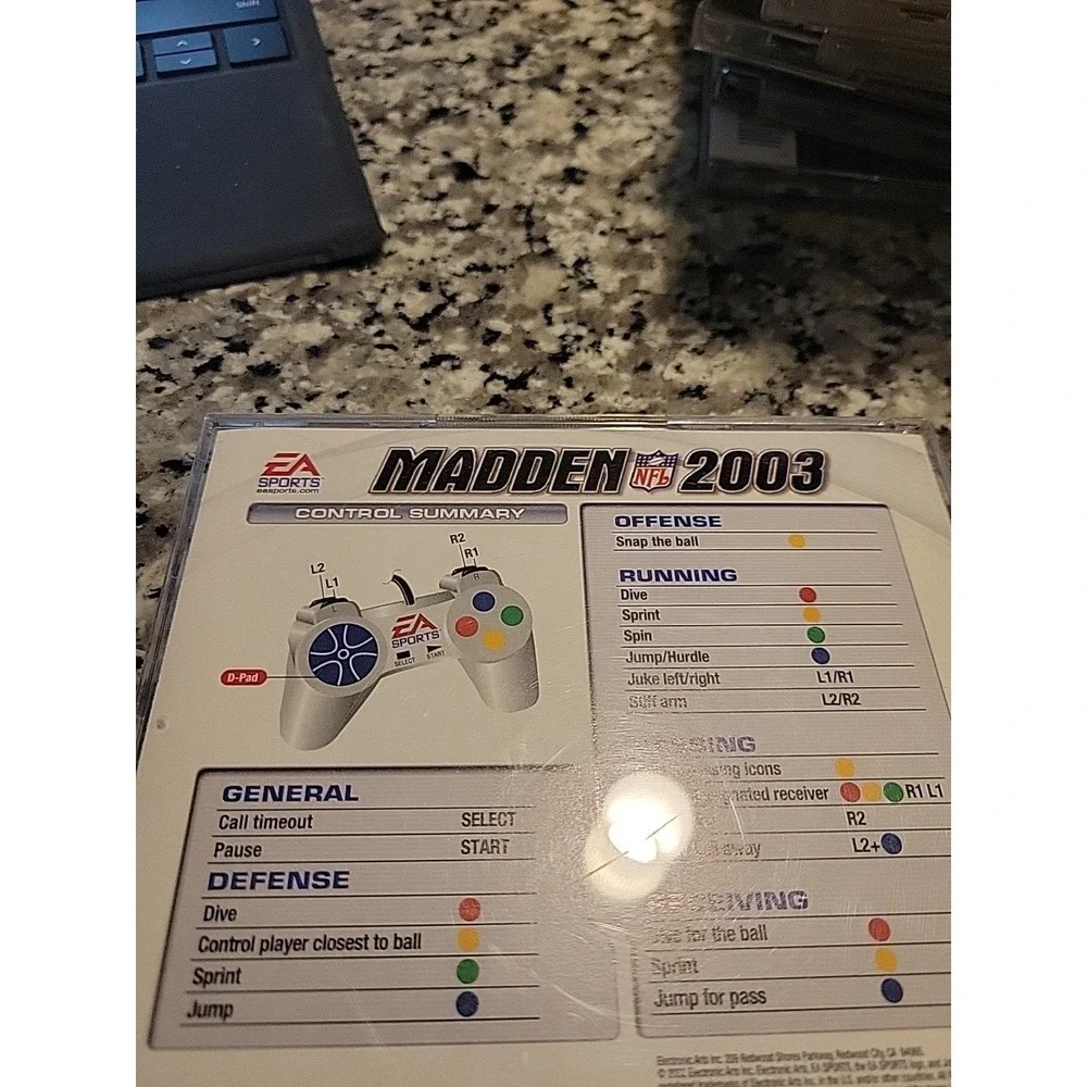 NFL Madden 2003 - Ps1 ( Playstation 1 )
